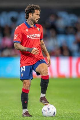 ESP RC Celta vs. CA Osasuna LaLiga EA Sports: Rubén García in action during the LaLiga EA Sports match between RC Celta and CA Osasuna on August 27, 2026, played at ABANCA Balaidos Stadium, Spain Copyright: xLuisxLorenzox