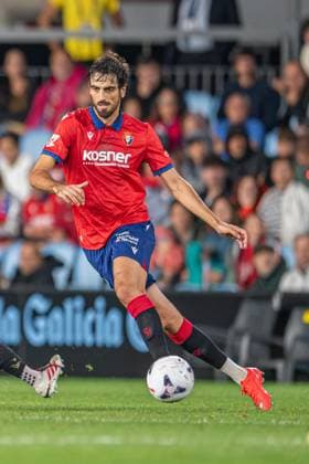 ESP RC Celta vs. CA Osasuna LaLiga EA Sports Alejandro Catena in action during the LaLiga EA Sports match between RC Celta and CA Osasuna on August 27, 2026, played at ABANCA Balaidos Stadium, Spain Copyright: xLuisxLorenzox