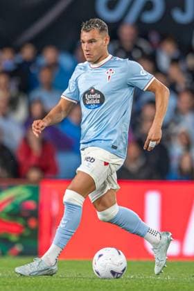 ESP RC Celta vs. CA Osasuna LaLiga EA Sports Ferran Jutgla in action during the LaLiga EA Sports match between RC Celta and CA Osasuna on August 27, 2026, played at ABANCA Balaidos Stadium, Spain Copyright: xLuisxLorenzox