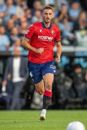 ESP RC Celta vs. CA Osasuna LaLiga EA Sports Raúl García in action during the LaLiga EA Sports match between RC Celta and CA Osasuna on August 27, 2026, played at ABANCA Balaidos Stadium, Spain Copyright: xLuisxLorenzox