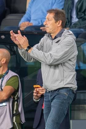 ESP RC Celta vs. CA Osasuna LaLiga EA Sports Luis Miguel Ramis, coach of CA Osasuna, during the LaLiga EA Sports match between RC Celta and CA Osasuna on August 27, 2026, played at ABANCA Balaidos Stadium, Spain Copyright: xLuisxLorenzox
