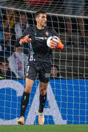 ESP RC Celta vs. CA Osasuna LaLiga EA Sports Sergio Herrera in action during the LaLiga EA Sports match between RC Celta and CA Osasuna on August 27, 2026, played at ABANCA Balaidos Stadium, Spain Copyright: xLuisxLorenzox