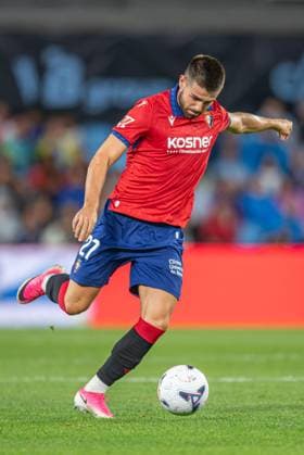 ESP RC Celta vs. CA Osasuna LaLiga EA Sports Sergio Herrera warms up during the LaLiga EA Sports match between RC Celta and CA Osasuna on August 27, 2026, played at ABANCA Balaidos Stadium, Spain Copyright: xLuisxLorenzox