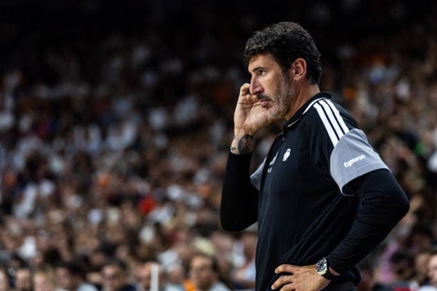 August 27, 2026, GER, FIBA 2027 Basketball World Cup, European Qualifiers, Cologne, Germany vs. Turkey; Álex Mumbru, Coach, Germany; Cologne, LANXESS Arena, North Rhine-Westphalia, Germany