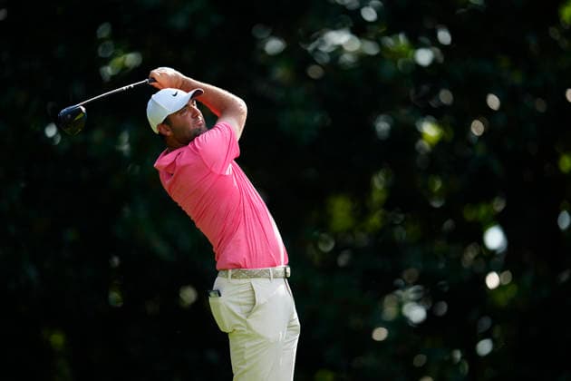 August 27, 2026, Atlanta, Georgia, USA: Scottie Scheffler (USA) hits his tee shot on the 17th hole during the first round at East Lake Golf Club. PGA, Golf Herren Tour TOUR Championship  - ZUMAd212 20260827_zsp_d212_039 Copyright: xRichardxDolex