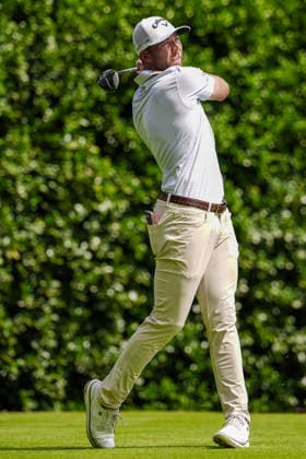 August 27, 2026, Atlanta, Georgia, USA: Sam Burns (USA) tees off the 12th hole during the first round of the 2026 TOUR Championship at East Lake Golf Club. Atlanta USA - ZUMAw109 20260827_fap_w109_007 Copyright: xDebbyxWongx