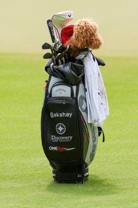 August 27, 2026, Atlanta, Georgia, USA: Akshay Bhatia (USA) golf bag on the 11th green during the first round of the 2026 TOUR Championship at East Lake Golf Club. Atlanta USA - ZUMAw109 20260827_fap_w109_008 Copyright: xDebbyxWongx