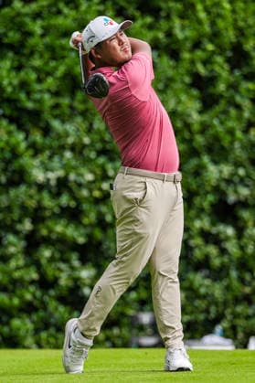 August 27, 2026, Atlanta, Georgia, USA: Si Woo Kim (KOR) tees off the 12th hole during the first round of the 2026 TOUR Championship at East Lake Golf Club. Atlanta USA - ZUMAw109 20260827_fap_w109_017 Copyright: xDebbyxWongx