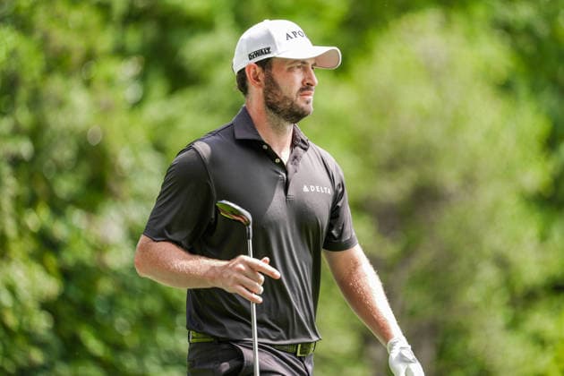 August 27, 2026, Atlanta, Georgia, USA: Patrick Cantlay (USA) walks off the 12th tee during the first round of the 2026 TOUR Championship at East Lake Golf Club. Atlanta USA - ZUMAw109 20260827_fap_w109_018 Copyright: xDebbyxWongx