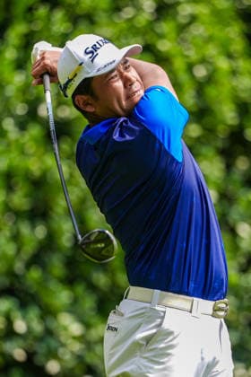 August 27, 2026, Atlanta, Georgia, USA: Hideki Matsuyama (JPN) tees off the 12th hole during the first round of the 2026 TOUR Championship at East Lake Golf Club. Atlanta USA - ZUMAw109 20260827_fap_w109_030 Copyright: xDebbyxWongx