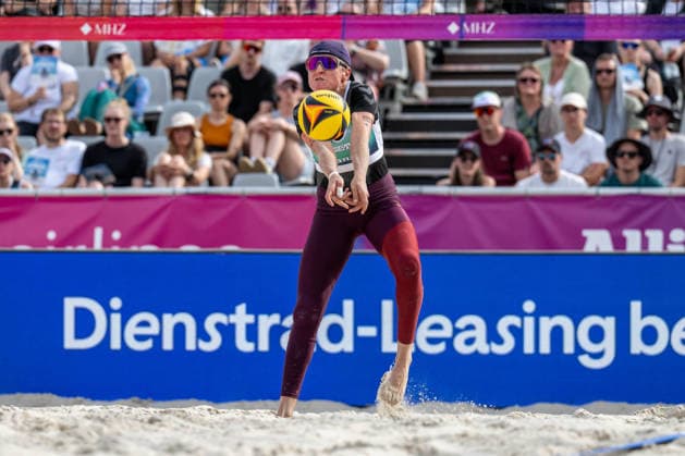 German Beach Championship (German Beach Volleyball Championship) Dortmund, Germany August 27, 2026 DORTMUND, GERMANY AUGUST 27 Melanie Gernert Player 2, SV Energie Cottbus during the German Beach Championship (Deutsche Beachvolleyball Meisterschaft) in Dortmund on August 27, 2026, in Dortmund, Germany Copyright: xBEAUTIFULxSPORTS PeterxWeberx