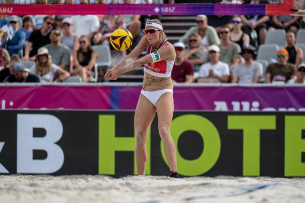German Beach Championship (German Beach Volleyball Championship) Dortmund, Germany August 27, 2026 DORTMUND, GERMANY AUGUST 27 Sandra Ittlinger Player 1, Eintracht Spontent e.V. during the German Beach Championship (German Beach Volleyball Championship) in Dortmund on August 27, 2026, in Dortmund, Germany Copyright: xBEAUTIFULxSPORTS PeterxWeberx