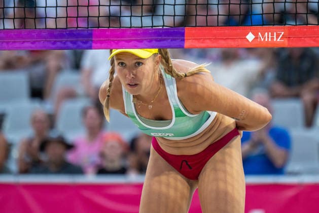 German Beach Championship (German Beach Volleyball Championship) Dortmund, Germany August 27, 2026 DORTMUND, GERMANY AUGUST 27 Chenoa Christ, Player 1 for TUS Kriftel, during the German Beach Championship (Deutsche Beachvolleyball Meisterschaft) in Dortmund on August 27, 2026, in Dortmund, Germany Copyright: xBEAUTIFULxSPORTS PeterxWeberx
