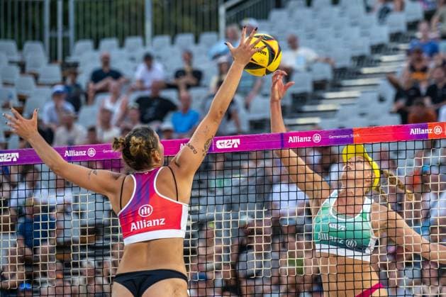 German Beach Championship (German Beach Volleyball Championship) Dortmund, Germany August 27, 2026 DORTMUND, GERMANY AUGUST 27 Chenoa Christ, Player 1 for TUS Kriftel, during the German Beach Championship (Deutsche Beachvolleyball Meisterschaft) in Dortmund on August 27, 2026, in Dortmund, Germany Copyright: xBEAUTIFULxSPORTS PeterxWeberx