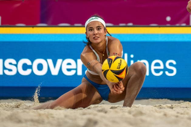 RECORD DATE NOT STATED German Beach Championship - Deutsche Beachvolleyball Meisterschaft Dortmund, Germany 27.08.2026 DORTMUND, GERMANY - AUGUST 27: Sophia Neuß (Player 2, Eintracht Spontent) during the German Beach Championship - Deutsche Beachvolleyball Meisterschaft at Dortmund on August 27, 2026 in Dortmund, Germany. *** German Beach Championship (German Beach Volleyball Championship) Dortmund, Germany August 27, 2026 DORTMUND, GERMANY AUGUST 27 Sophia Neuß Player 2, Eintracht Spontent during the German Beach Championship (German Beach Volleyball Championship) in Dortmund on August 27, 2026 Copyright: xBEAUTIFULxSPORTS PeterxWeberx