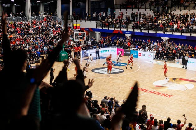 Chile v USA - FIBA World Cup 2027 Americas Qualifier Santiago, Chile - 27 August: General view of the Centro de Deportes Colectivos stadium during the FIBA World Cup 2027 Americas Qualifiers Group E game between Chile and USA at Centro de Deportes Colectivos on August 27, 2026 in Santiago, Chile Santiago Centro de Deportes Colectivos Region Metropolitana de Santiago Chile Copyright: xLatinxSportxImagesx