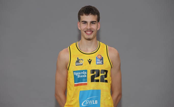 Ludwigsburg, Basketball Photo Shoot: MHP Riesen Ludwigsburg, 2026–2027 Season, Max Riedel
