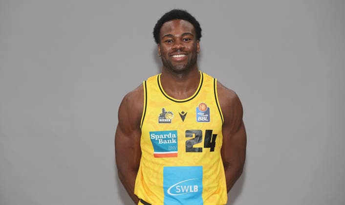 Ludwigsburg, MHP Riesen Ludwigsburg Basketball Photo Session for the 2026–2027 Season, Maxwell Dongmo Temoka