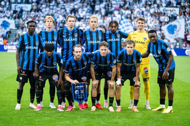 FC Copenhagen v FC Inter Turku, UEFA Conference League qualification, Copenhagen, Denmark Copenhagen, Denmark. 27th, August 2026. The starting-11 of FC Inter Turku seen for the UEFA Conference League qualification match between FC Copenhagen and FC Inter Turku at Parken in Copenhagen. Denmark, Copenhagen, Parken  Copyright: xGonzalesxPhoto TobiasxJorgensenx