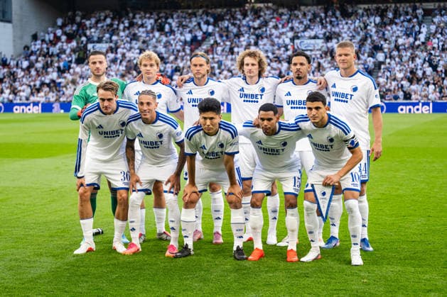 FC Copenhagen v FC Inter Turku, UEFA Conference League qualification, Copenhagen, Denmark Copenhagen, Denmark. 27th, August 2026. The starting-11 of FC Copenhagen seen for the UEFA Conference League qualification match between FC Copenhagen and FC Inter Turku at Parken in Copenhagen. Denmark, Copenhagen, Parken  Copyright: xGonzalesxPhoto TobiasxJorgensenx