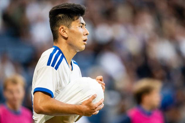 FC Copenhagen v FC Inter Turku, UEFA Conference League qualification, Copenhagen, Denmark Copenhagen, Denmark. 27th, August 2026. Junnosuke Suzuki of FC Copenhagen seen during the UEFA Conference League qualification match between FC Copenhagen and FC Inter Turku at Parken in Copenhagen. Denmark, Copenhagen, Parken  Copyright: xGonzalesxPhoto TobiasxJorgensenx