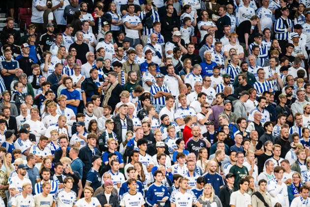 FC Copenhagen v FC Inter Turku, UEFA Conference League qualification, Copenhagen, Denmark Copenhagen, Denmark. 27th, August 2026. Football fans of FC Copenhagen seen on the stands at the UEFA Conference League qualification match between FC Copenhagen and FC Inter Turku at Parken in Copenhagen. Denmark, Copenhagen, Parken  Copyright: xGonzalesxPhoto TobiasxJorgensenx
