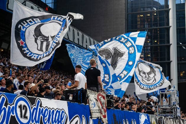 FC Copenhagen v FC Inter Turku, UEFA Conference League qualification, Copenhagen, Denmark Copenhagen, Denmark. 27th, August 2026. Football fans of FC Copenhagen seen on the stands at the UEFA Conference League qualification match between FC Copenhagen and FC Inter Turku at Parken in Copenhagen. Denmark, Copenhagen, Parken  Copyright: xGonzalesxPhoto TobiasxJorgensenx