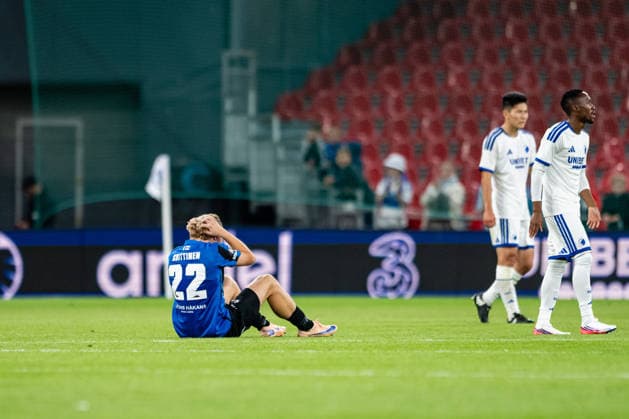 FC Copenhagen v FC Inter Turku, UEFA Conference League qualification, Copenhagen, Denmark Copenhagen, Denmark. 27th, August 2026. Luka Kuittinen (22) of FC Inter Turku seen during the UEFA Conference League qualification match between FC Copenhagen and FC Inter Turku at Parken in Copenhagen. Denmark, Copenhagen, Parken  Copyright: xGonzalesxPhoto TobiasxJorgensenx
