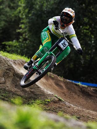2026 UCI Mountain Bike World Championships Picture by Alex Whitehead SWpix.com - 28 08 2026 - Cycling - 2026 UCI Mountain Bike World Championships - Val di Sole, Trentino, Italy - Downhill (DHI) Qualifying - Women Junior - Tilly Boadle (Australia) Copyright: x xSWpix.comx(t axPhotographyxHubxLtd)xAlexxWhitehead SWpix.comx SWP-3030-20551