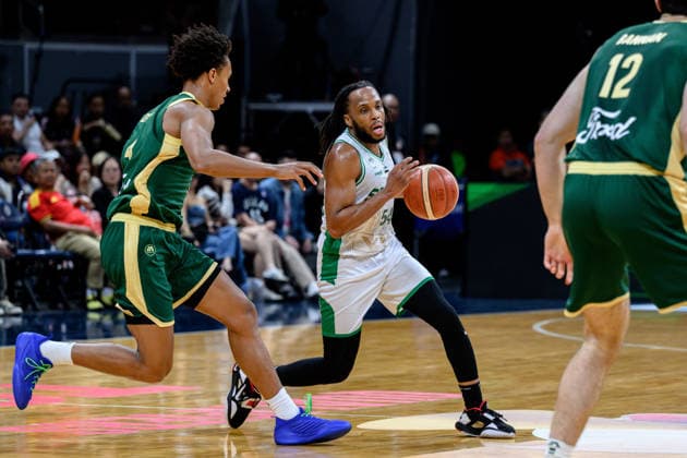August 28, 2026, Manilla, Manila, Philippines: James JUSTICE Jnr in action for Syria. Australia vs Syria in their Group E match of the FIBA Basketball World Cup Qualifiers at the Mall of Asia Arena, Manila, Philippines on Friday 28 August 2026. FIBA World Cup Basketball Asian Qualifiers  - ZUMAr144 20260828_zap_r144_001 Copyright: xJaynexRussellx