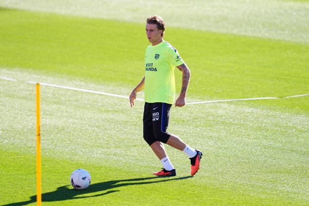 August 28, 2026, Madrid, Madrid, Spain: Pablo Barrios during a training session of Atletico de Madrid ahead the Spanish League, LaLiga EA Sports, match against Sevilla FC at Ciudad Deportiva Wanda Atletico de Madrid on August 28, 2026, in Madrid, Spain. Atletico De Madrid Training Session - Laliga Ea Sports  - ZUMAa181 20260828_zaa_a181_020 Copyright: xDennisxAgyemanx