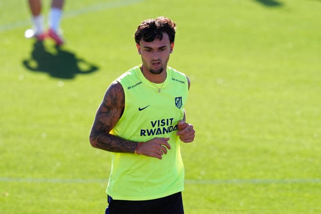 August 28, 2026, Madrid, Madrid, Spain: Marc Pubill during a training session of Atletico de Madrid ahead the Spanish League, LaLiga EA Sports, match against Sevilla FC at Ciudad Deportiva Wanda Atletico de Madrid on August 28, 2026, in Madrid, Spain. Atletico De Madrid Training Session - Laliga Ea Sports  - ZUMAa181 20260828_zaa_a181_022 Copyright: xDennisxAgyemanx