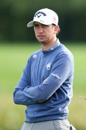 SUTTON COLDFIELD, ENGLAND - AUG 28: Tom McKibbin (NIR) waits to putt on the eighth green during the completion of the delayed Round 1 at the 2026 Husqvarna British Masters at The Belfry, Sutton Coalfield on August 28, 2026 in Warwickshire, England The 2026 Husqvarna British Masters