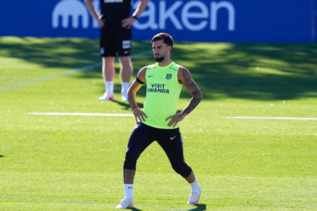 August 28, 2026, Madrid, Madrid, Spain: Alex Baena during a training session of Atletico de Madrid ahead the Spanish League, LaLiga EA Sports, match against Sevilla FC at Ciudad Deportiva Wanda Atletico de Madrid on August 28, 2026, in Madrid, Spain. Atletico De Madrid Training Session - Laliga Ea Sports  - ZUMAa181 20260828_zaa_a181_047 Copyright: xDennisxAgyemanx
