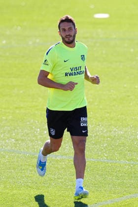 August 28, 2026, Madrid, Madrid, Spain: Jorge Resurreccion Koke during a training session of Atletico de Madrid ahead the Spanish League, LaLiga EA Sports, match against Sevilla FC at Ciudad Deportiva Wanda Atletico de Madrid on August 28, 2026, in Madrid, Spain. Atletico De Madrid Training Session - Laliga Ea Sports  - ZUMAa181 20260828_zaa_a181_050 Copyright: xDennisxAgyemanx
