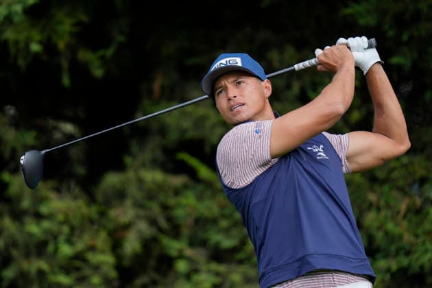 SUTTON COLDFIELD, ENGLAND - AUG 28: Johannes Veerman (USA) plays from the ninth tee during the completion of the delayed Round 1 at the 2026 Husqvarna British Masters at The Belfry, Sutton Coalfield on August 28, 2026 in Warwickshire, England The 2026 Husqvarna British Masters
