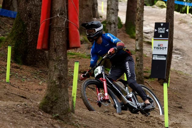 August 28, 2026, Daolasa di Commezzadura, Black Snake, 2026 UCI MTB World Championships Men s Junior Qualifications DHI Downhill Stefan Banea 67 ROU Daolasa di Commezzadura Black Snake Trento, Italy Copyright: xJustPictures.ch FrancescoxMinghettix jp-en-FrMi-_NG_1365