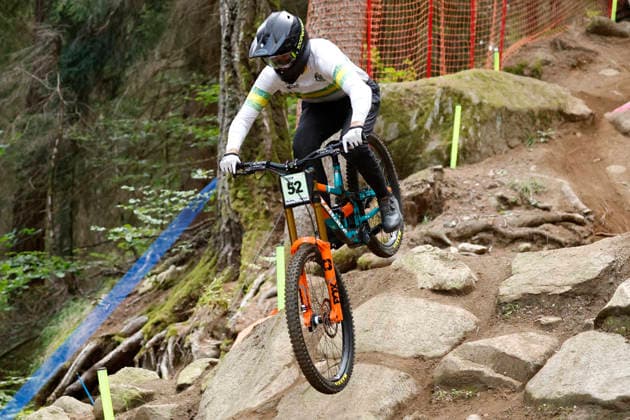 August 28, 2026, Daolasa di Commezzadura, Black Snake, 2026 UCI MTB World Championships Men s Junior Qualifications DHI Downhill Jesse Bocking 52 AUS Daolasa di Commezzadura Black Snake Trento, Italy Copyright: xJustPictures.ch FrancescoxMinghettix jp-en-FrMi-_NG_1423
