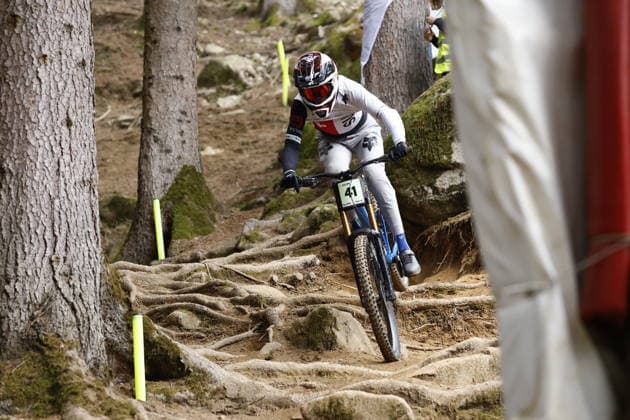 August 28, 2026, Daolasa di Commezzadura, Black Snake, 2026 UCI MTB World Championships Men s Junior Qualifications DHI Downhill Yanis Näf 41 SUI Daolasa di Commezzadura Black Snake Trento, Italy Copyright: xJustPictures.ch FrancescoxMinghettix jp-en-FrMi-_NG_1479