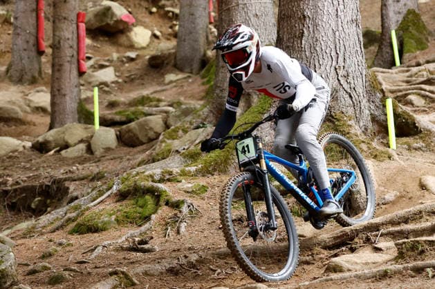 August 28, 2026, Daolasa di Commezzadura, Black Snake, 2026 UCI MTB World Championships Men s Junior Qualifications DHI Downhill Yanis Näf 41 SUI Daolasa di Commezzadura Black Snake Trento, Italy Copyright: xJustPictures.ch FrancescoxMinghettix jp-en-FrMi-_NG_1481