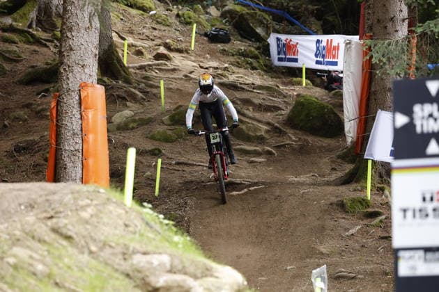 August 28, 2026, Daolasa di Commezzadura, Black Snake, 2026 UCI MTB World Championships Men s Junior Qualifications DHI Downhill Rhys Wellings, 27, AUS, Daolasa di Commezzadura, Black Snake, Trento, Italy Copyright: xJustPictures.ch FrancescoxMinghettix jp-en-FrMi-_NG_1501