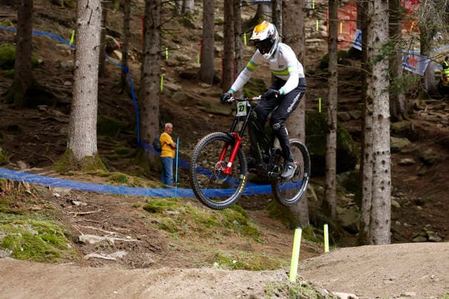 August 28, 2026, Daolasa di Commezzadura, Black Snake, 2026 UCI MTB World Championships Men s Junior Qualifications DHI Downhill Rhys Wellings, 27, AUS, Daolasa di Commezzadura, Black Snake, Trento, Italy Copyright: xJustPictures.ch FrancescoxMinghettix jp-en-FrMi-_NG_1505