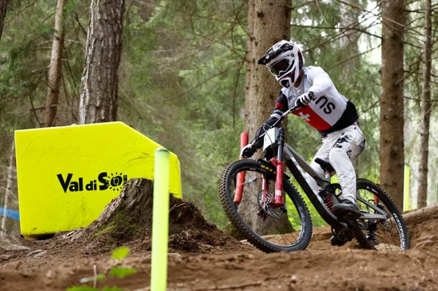 August 28, 2026, Daolasa di Commezzadura, Black Snake, 2026 UCI MTB World Championships Men s Junior Qualifications DHI Downhill NoÃ Forlin 10 SUI Daolasa di Commezzadura Black Snake Trento, Italy Copyright: xJustPictures.ch FrancescoxMinghettix jp-en-FrMi-_NG_1593