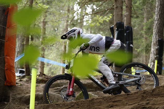 August 28, 2026, Daolasa di Commezzadura, Black Snake, 2026 UCI MTB World Championships Men s Junior Qualifications DHI Downhill NoÃ Forlin 10 SUI Daolasa di Commezzadura Black Snake Trento, Italy Copyright: xJustPictures.ch FrancescoxMinghettix jp-en-FrMi-_NG_1598