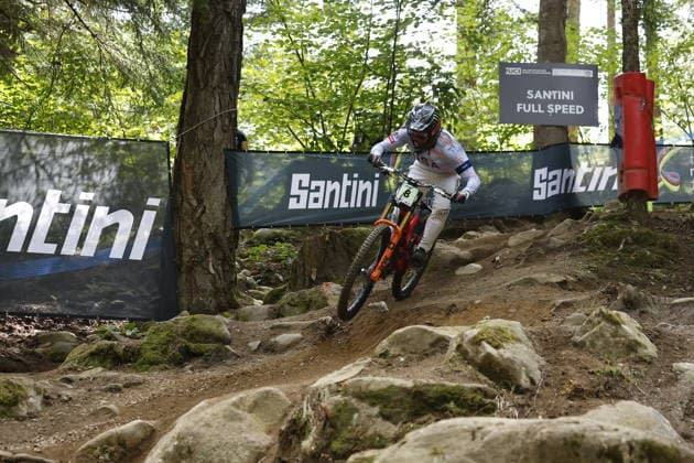 August 28, 2026, Daolasa di Commezzadura, Black Snake, 2026 UCI MTB World Championships Men s Junior Qualifications, DHI Downhill: Luke Mallen, 8, USA, Daolasa di Commezzadura, Black Snake, Trento, Italy Copyright: xJustPictures.ch FrancescoxMinghettix jp-en-FrMi-_NG_1603