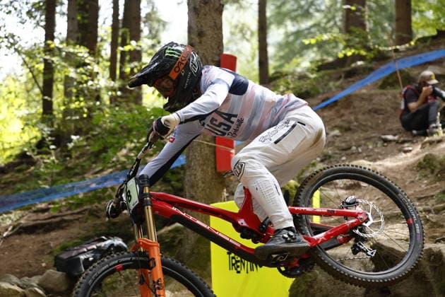 August 28, 2026, Daolasa di Commezzadura, Black Snake, 2026 UCI MTB World Championships Men s Junior Qualifications, DHI Downhill: Luke Mallen, 8, USA, Daolasa di Commezzadura, Black Snake, Trento, Italy Copyright: xJustPictures.ch FrancescoxMinghettix jp-en-FrMi-_NG_1608