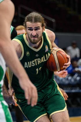 August 28, 2026, Manilla, Manila, Philippines: Australia s Sam FROLING in action. Australia vs Syria in their Group E match of the FIBA Basketball World Cup Qualifiers at the Mall of Asia Arena, Manila, Philippines on Friday 28 August 2026. FIBA World Cup Basketball Asian Qualifiers  - ZUMAr144 20260828_zap_r144_019 Copyright: xJaynexRussellx