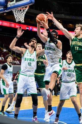 August 28, 2026, Manilla, Manila, Philippines: Australia vs Syria in their Group E match of the FIBA Basketball World Cup Qualifiers at the Mall of Asia Arena, Manila, Philippines on Friday 28 August 2026. Manilla Philippines - ZUMAr144 20260828_zap_r144_028 Copyright: xJaynexRussellx