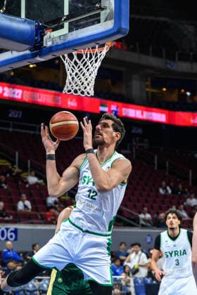 August 28, 2026, Manilla, Manila, Philippines: A. AlHAMWI for SAyria.Australia vs Syria in their Group E match of the FIBA Basketball World Cup Qualifiers at the Mall of Asia Arena, Manila, Philippines on Friday 28 August 2026. Manilla Philippines - ZUMAr144 20260828_zap_r144_029 Copyright: xJaynexRussellx