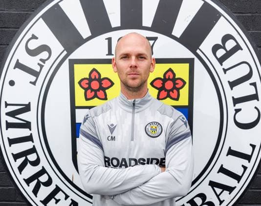 Football, Scotland, St Mirren FC, manager Craig McLeish, photo shoot